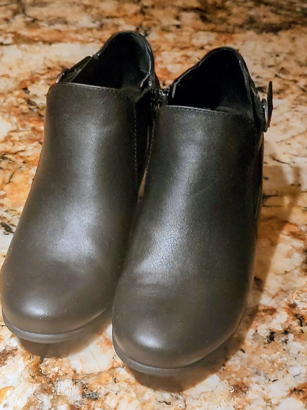 croft & barrow black faux